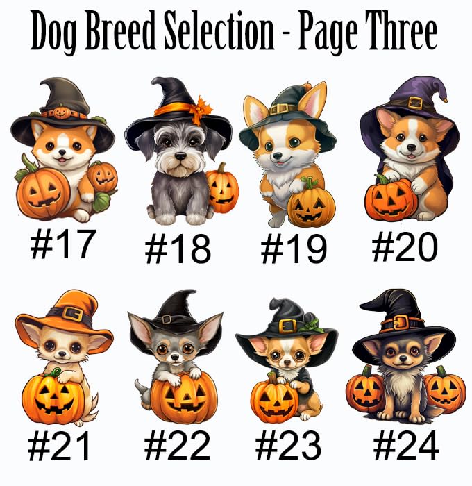 Halloween Dog Sign - Personalized Spooky Cute Fall Decor