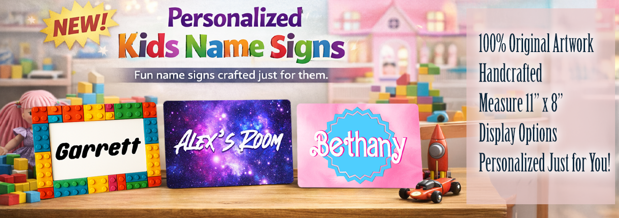 Personalized Kids Sign Banner