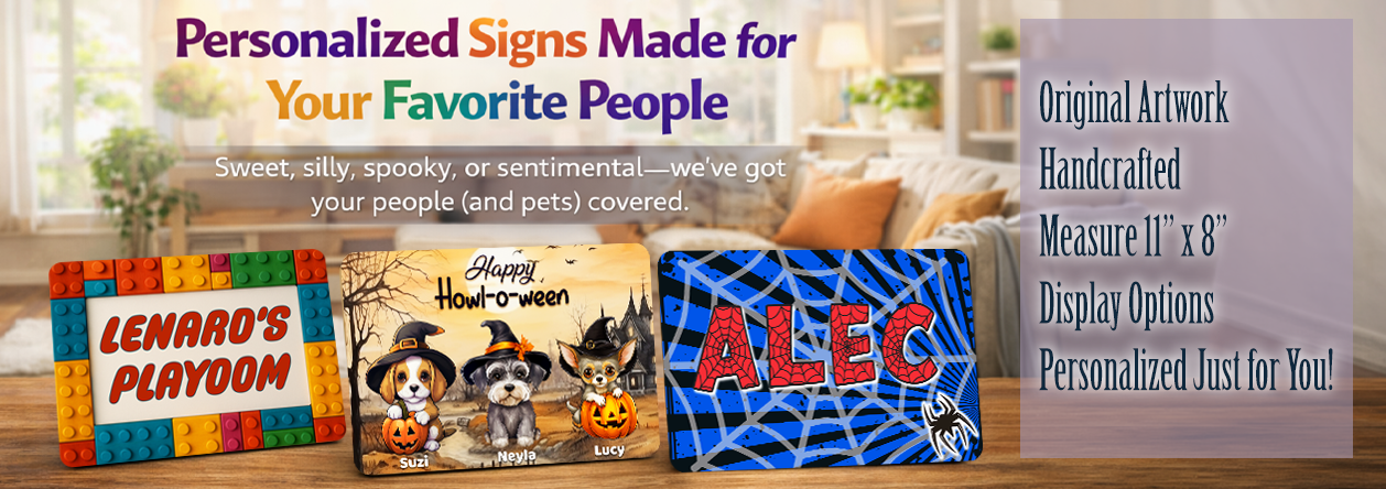 Personalized Signs Banner